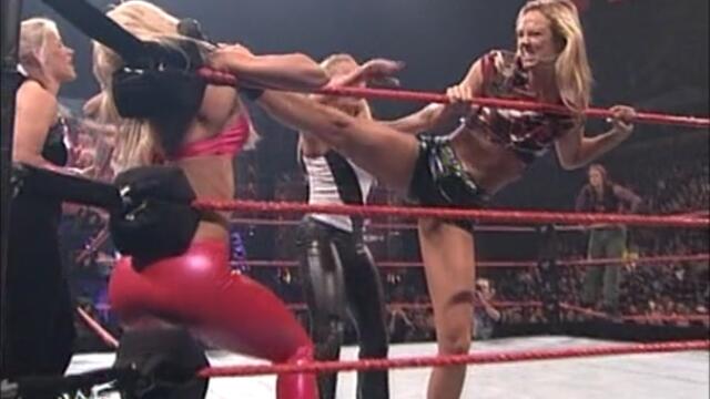 Lita and Torrie Wilson vs Mighty Molly and Stacy Keibler