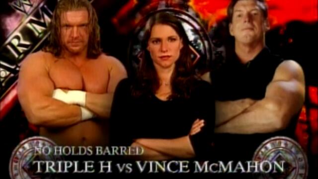 Triple H vs Mr. McMahon (No Holds Barred) 1/2 WWF 1999