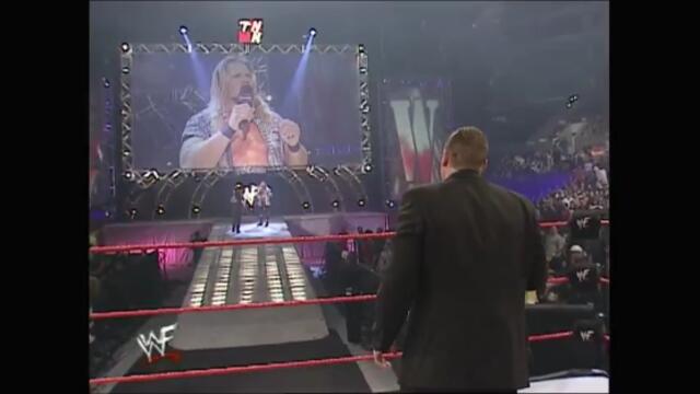 Commissioner William Regal and Chris Jericho (Raw 12.03.2001)