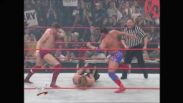 Kurt Angle & William Regal vs Chris Jericho (Handicap Match)
