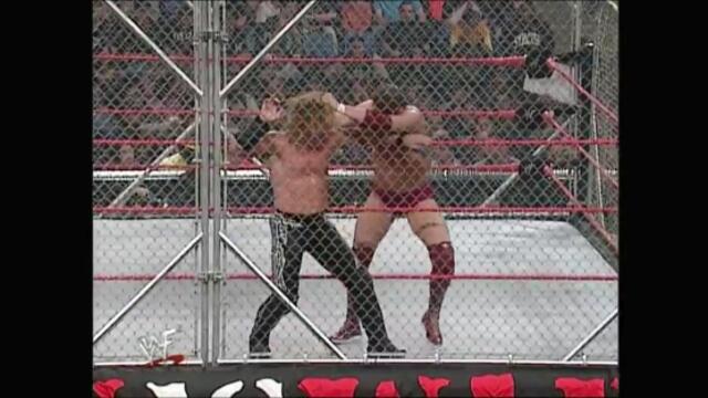 Chris Jericho vs William Regal (WWF Steel Cage Match)