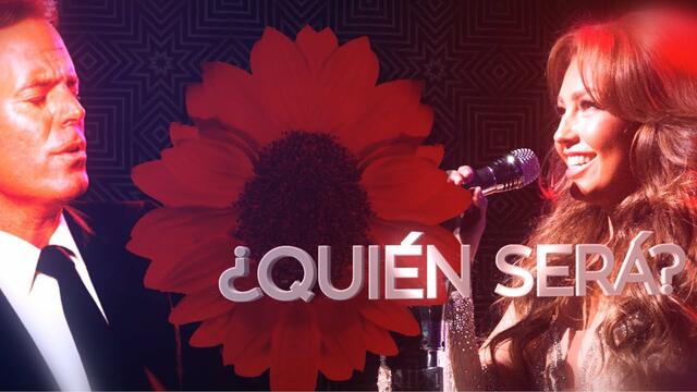Julio Iglesias Duet with Thalia - Quién Será - (Video de Letra / Lyric Video)