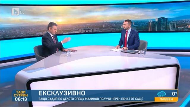 Николай Малинов- Не познавам съдия Андон Миталов - bTV-6.5.2020