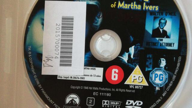 Странната любов на Марта Айвърс (1946) (бг субтитри) (част 11) DVD Rip Paramount DVD