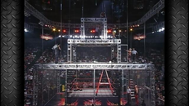 WCW: Kevin Nash, Booker T, Brian Adams, Bryan Clarke, Goldberg, Jeff Jarrett, Scott Steiner, Sting and Vince Russo