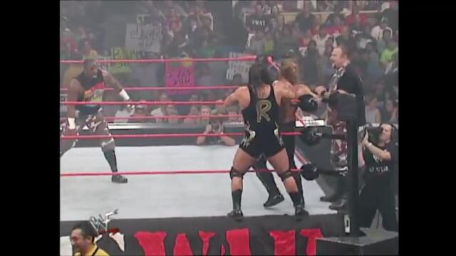 Chris Jericho & The APA vs Rhyno & The Dudley Boyz