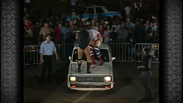 WCW: Lord Steven Regal vs. Belfast Bruiser (Parking Lot Brawl)