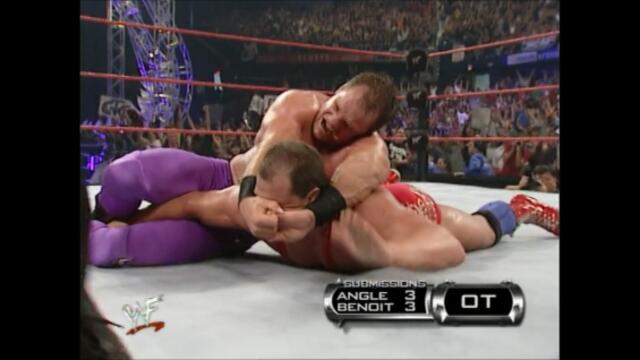 Chris Benoit vs Kurt Angle (30-minute Ultimate Submission match) 2/2