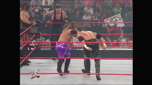Booker T, Rob Van Dam & Test vs Chris Jericho, Kane & The Undertaker