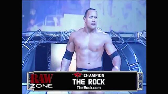Rob Van Dam vs The Rock (WCW World Heavyweight Title)