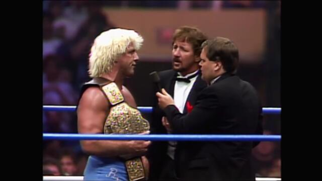 Ric Flair vs Ricky Steamboat (NWA World Heavyweight Championship) 2/2