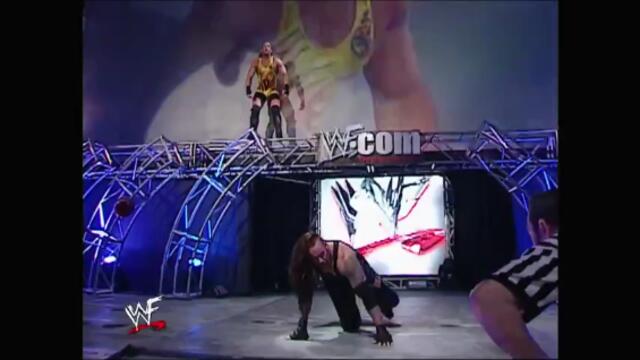 Rob Van Dam vs The Undertaker (WWF Hardcore Championship)