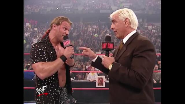 Chris Jericho segment Ric Flair (Raw 03.12.2001)