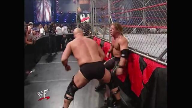 Chris Jericho vs Steve Austin (Steel Cage match)
