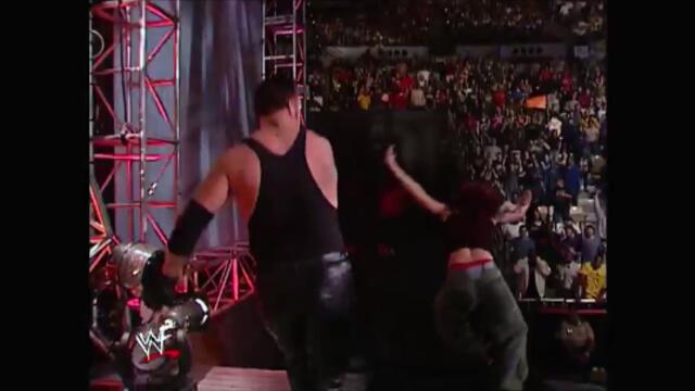 The Undertaker vs Jeff Hardy (WWF Hardcore Championship)