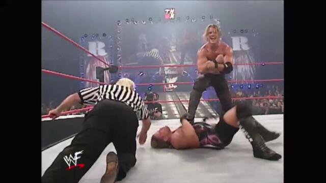 Rob Van Dam vs Chris Jericho (WWF Undisputed Championship special referee Ric Flair)