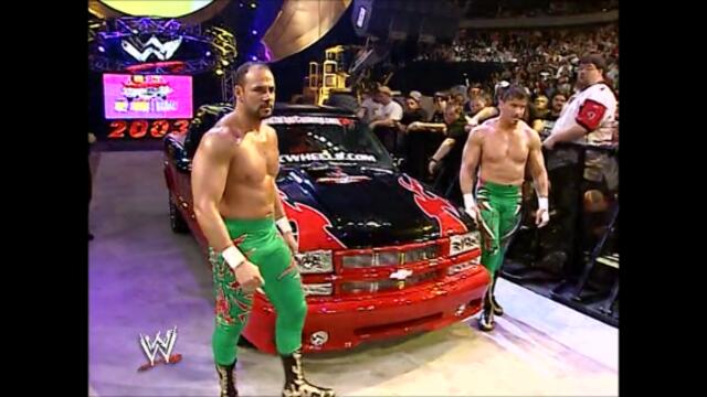 The Basham Brothers vs Los Guerreros (Tag Team Championship)