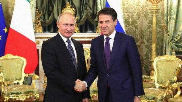 Русия пише историята на Италия! Помощта от Русия е като за война, а не просто за борба с вирус.