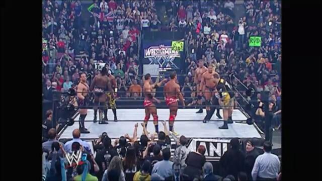 Fatal 4-Way match for the Raw Tag Team Championship (WrestleMania XX)