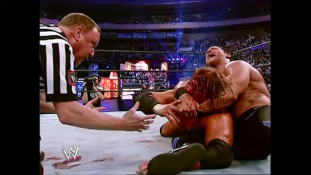 Chris Benoit vs Triple H vs Shawn Michaels (World Heavyweight Championship WrestleMania XX) 2/2