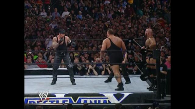 The Undertaker vs Big Show and A-Train (Handicap match WrestleMania XIX)