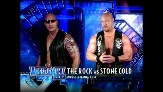 The Rock vs Stone Cold Steve Austin (WrestleMania XIX)
