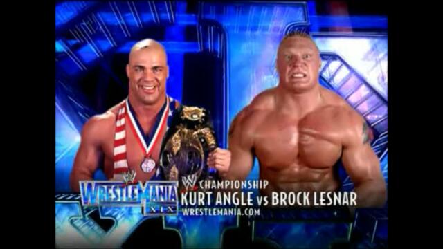Brock Lesnar vs Kurt Angle (WrestleMania XIX)