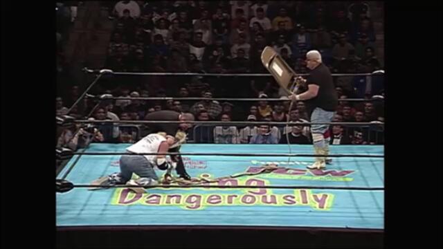 ECW: Dusty Rhodes vs Steve Corino (Texas Bullrope match)