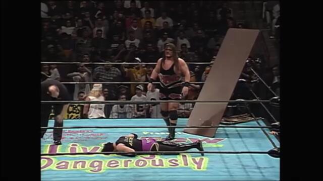 ECW Super Crazy vs Rhino (ECW World Television Championship)