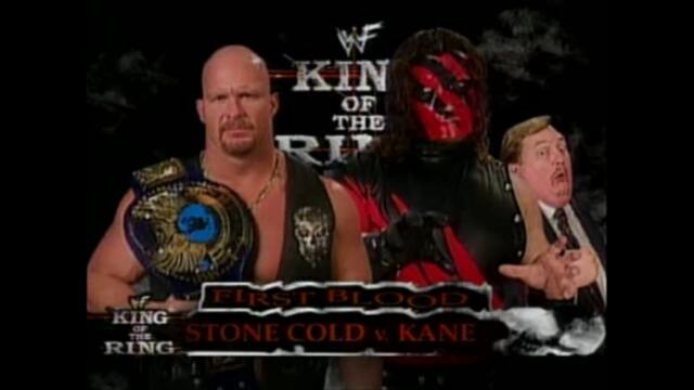 WWF: Kane vs Stone Cold Steve Austin (First Blood in a Hell in a Cell WWF Championship)