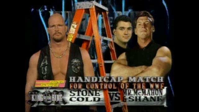 WWF: McMahon Family vs Stone Cold (Ladder match for control of the WWF)