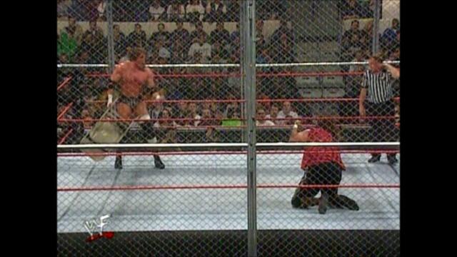 Triple H vs Cactus Jack (Hell in a Cell Title vs Career match for the WWF Championship) 1/2