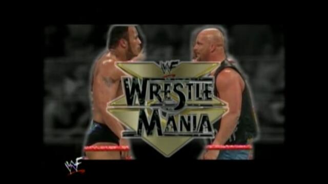 Stone Cold vs The Rock (No Disqualification match for the WWF Championship) WrestleMania XV