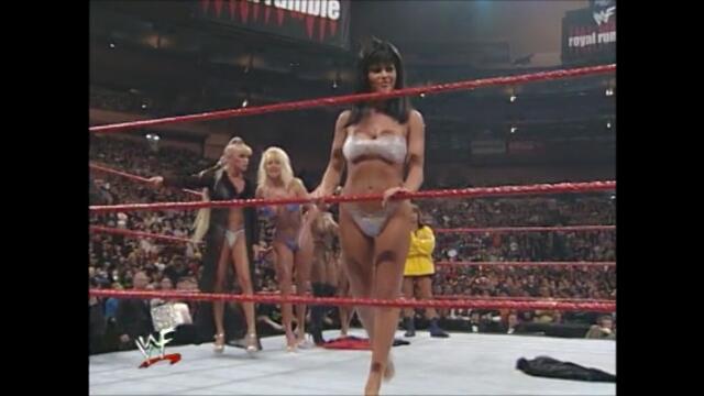 WWF Miss Royal Rumble bikini contest 2000