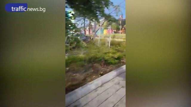 Каскада на пловдивски булевард