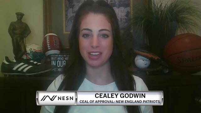 Cealey Godwin на NESN дава на патриотите най-новото „зърно за одобрение“