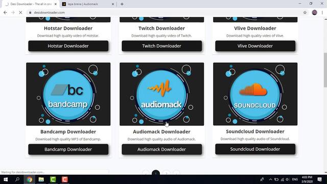 DekoTV  - How to download Audiomack audio with DesiDownloader
