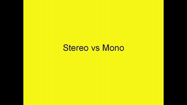 DekoTV  - Stereo vs Mono audio