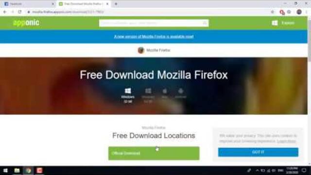 DekoTV - Running the first Mozilla Firefox (Mozilla Firefox 3.0.1 - 2003) on Windows 10