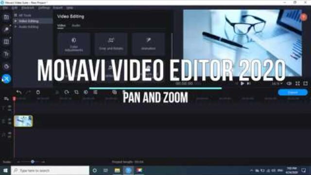 DekoTV  - Movavi Video Editor 2020 -  Pan and Zoom