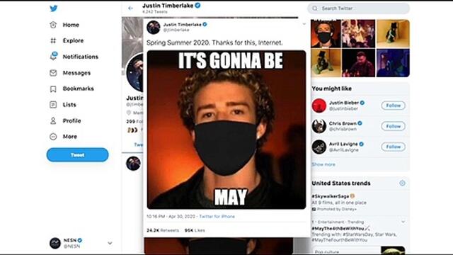 Julian Edelman Jumps On The "May The 4th" Trend