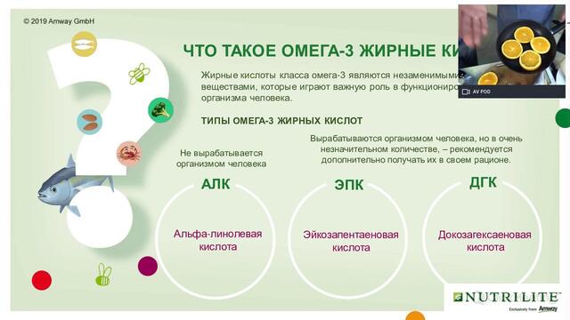 Запис вебінару Amway Academy від 06.05.2020 «О-мега рецепти з посудом iCook™»