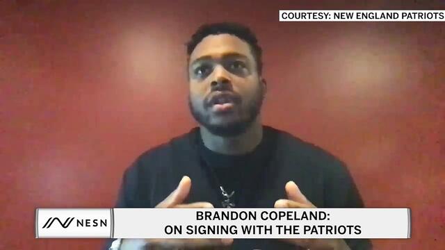 New Patriots Linebacker Брандън Коупланд се отваря за подписването с екип