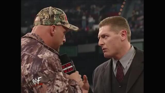 WWF Vince, Austin, The Rock, Regal, Foley Main Event (Raw 11.12.2000)