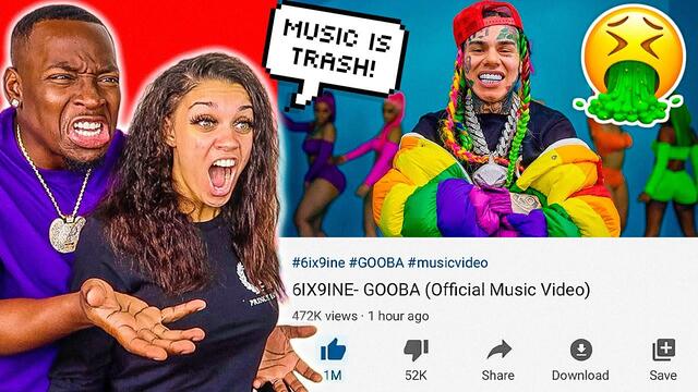 6IX9INE - GOOBA (OFFICIAL MUSIC VIDEO) REACTION!!