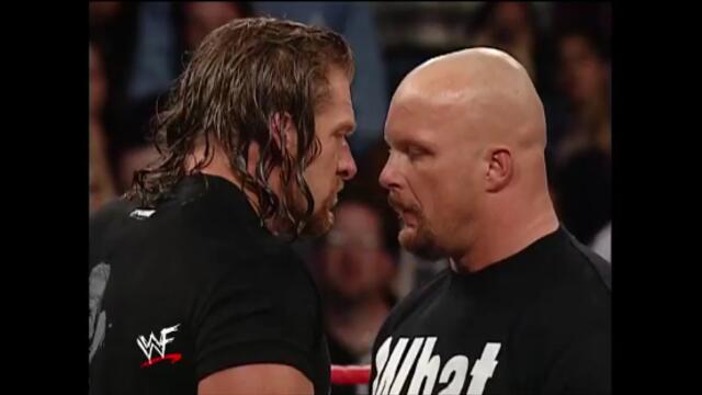 WWF Triple H, Austin and Undertakaer Main Event (Raw 14.01.2002)