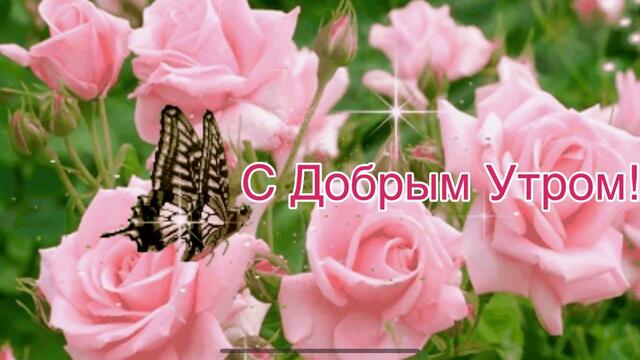 С Добрым Утром! Красивая Музыкальная Открытка Пожелания!Стихи Эдуарда Асадова.Музыка Сергея Чекалина