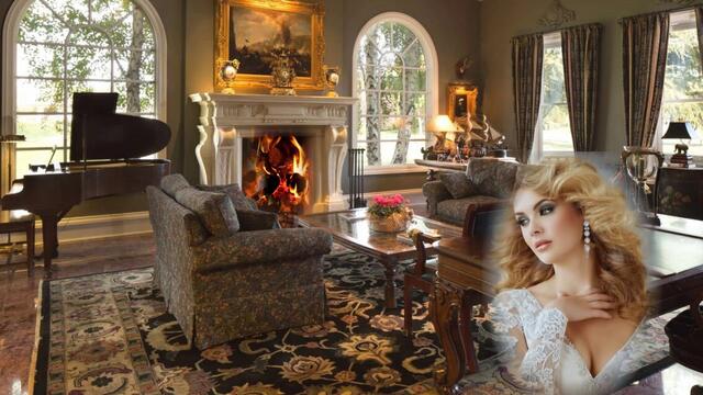 Старинный романс  -  У камина.