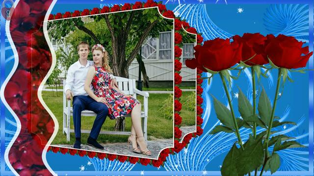 Виктор Тартанов  -  Букет алых роз