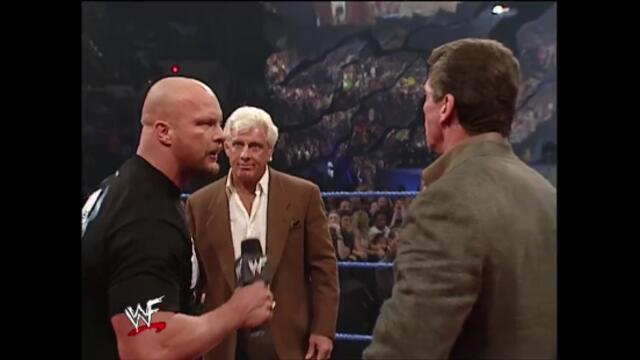 WWF Vince McMahon, Austin and Ric Flair Main Event (SD 31.01.2002)